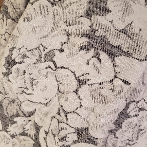 DIALOGUE BLUE FLORAL LINED BLAZER 16 - Picture 3 of 8